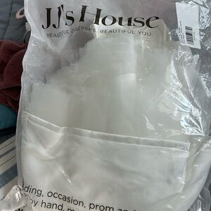 JJs House White Kids Formal Dress
